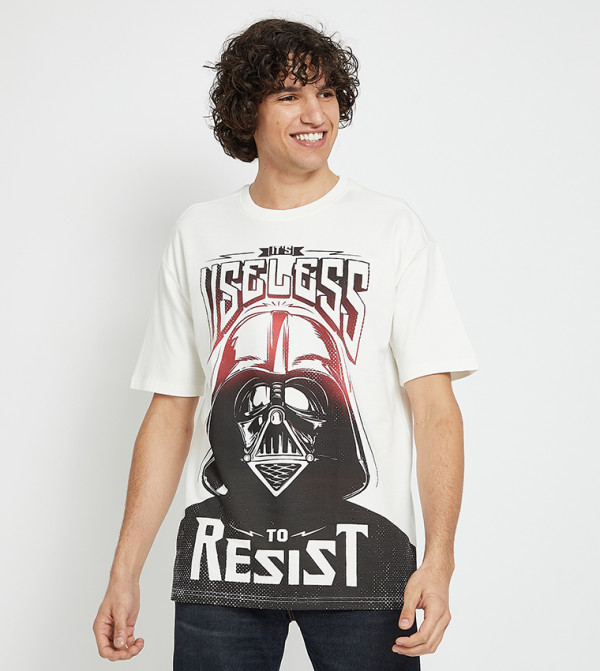 The Souled Store  - White Casual T-Shirts