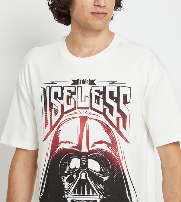 The Souled Store  - White Casual T-Shirts