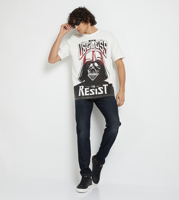 The Souled Store  - White Casual T-Shirts