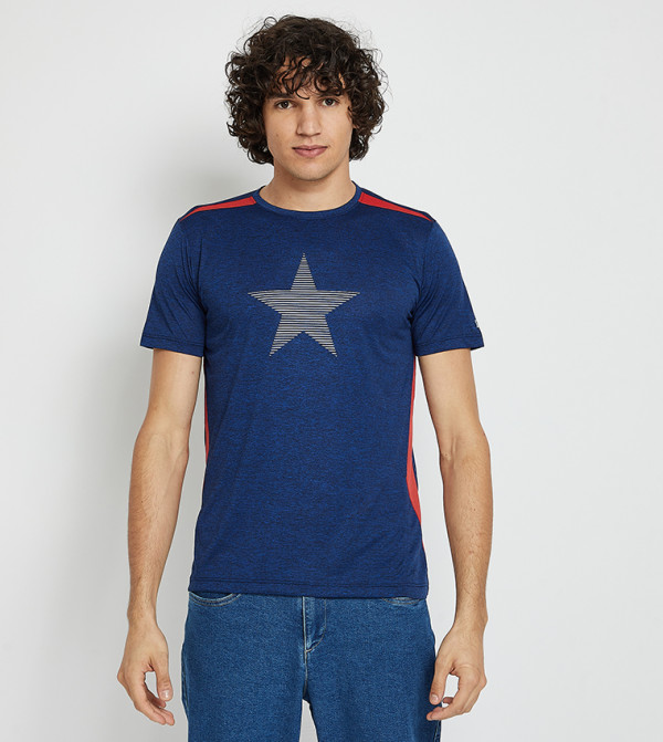 The Souled Store The Souled Store - Blue Casual T-Shirts