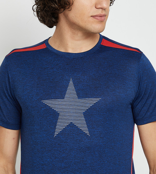 The Souled Store The Souled Store - Blue Casual T-Shirts