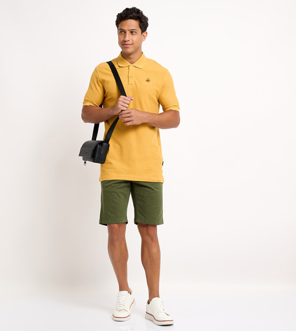 بيفرلي هيلز بولو كلوب  - أصفر غامق  قمصان بولو