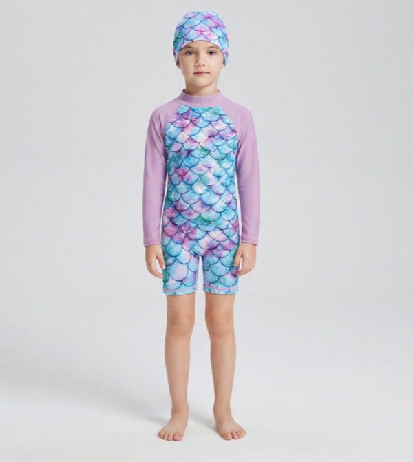 Babyqlo  Legged Swimsuit - Multi Legged Swimsuit