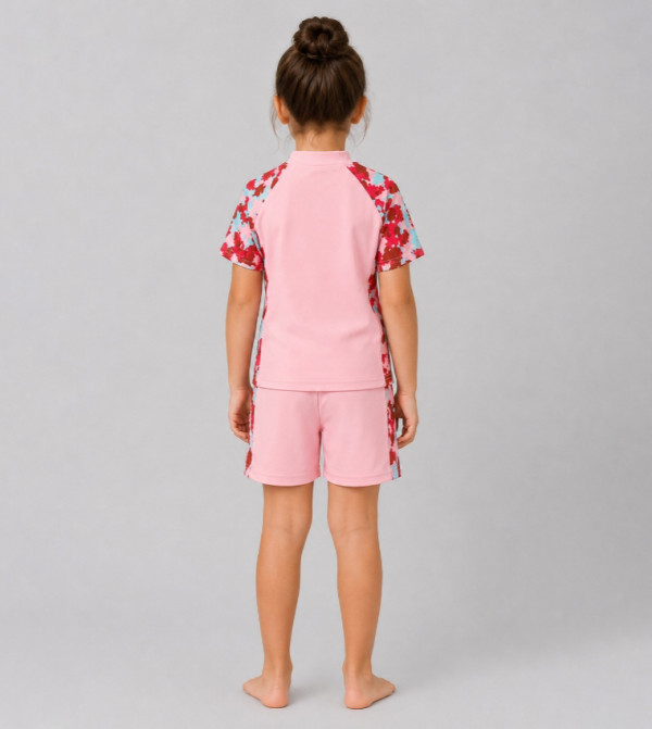 Babyqlo  Swim Wear - Pink Swim Sets