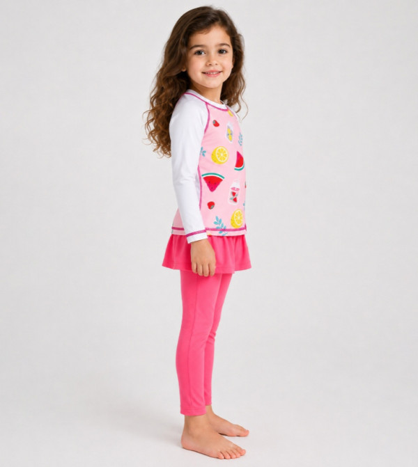 Babyqlo  Swim Wear - Pink Swim Sets