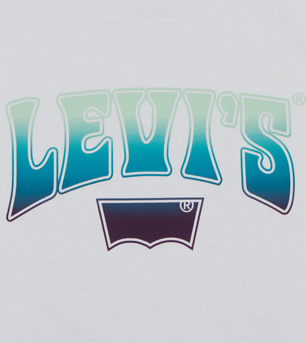 ليفايز كيدز built-for-play-k - أبيض T-shirts