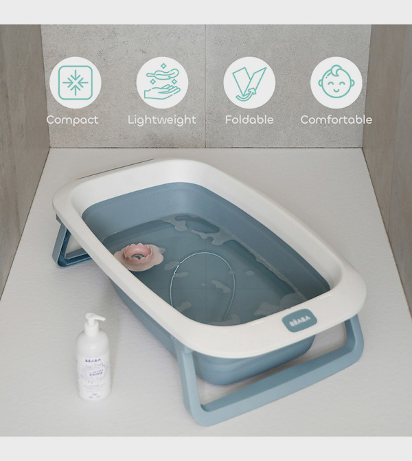 Beaba Beaba - Blue Bath Tub & Bathers