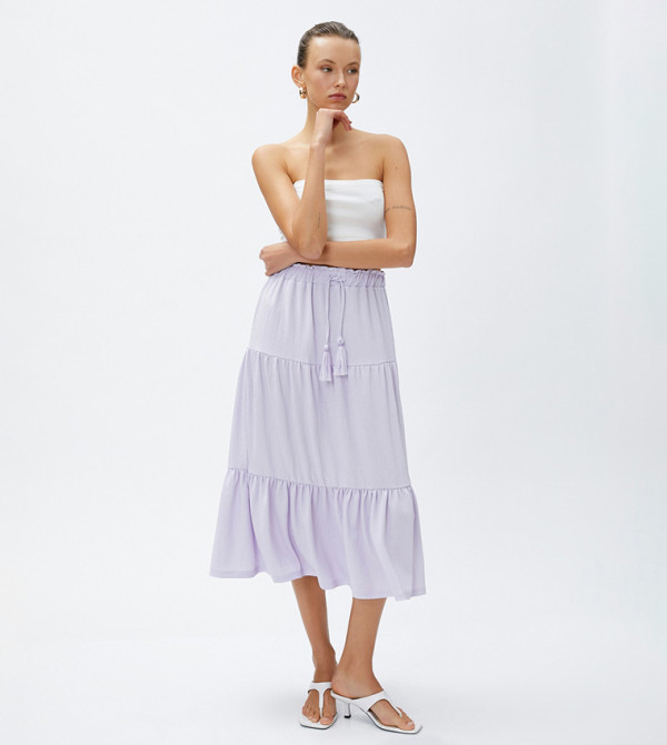 Koton  Skirts - Lilac Skirts