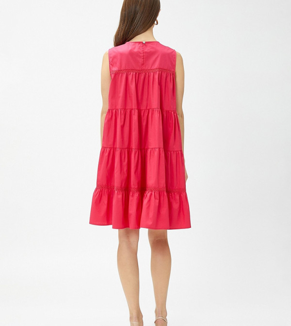 كوتون  pastel-dresses-march - وردي فساتين كاجوال