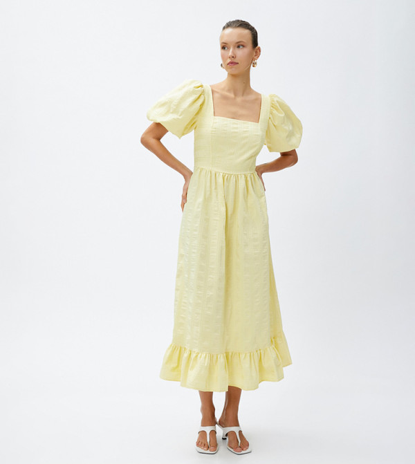 Koton  Clothing - Yellow Casual Dresses