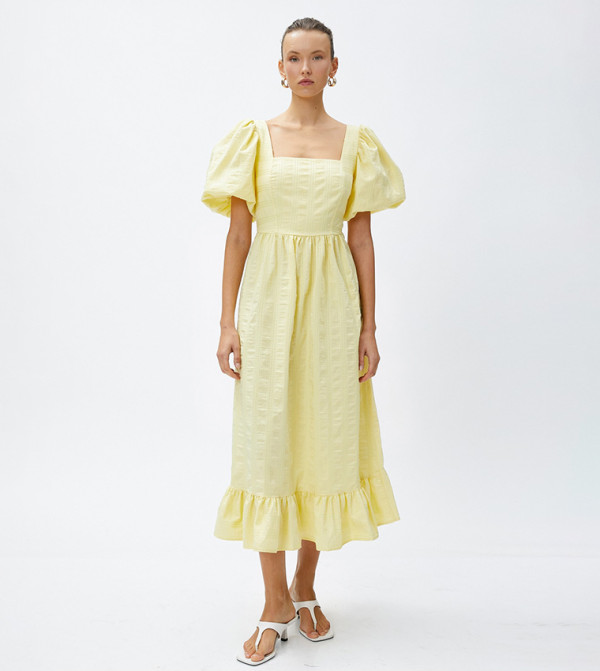 Koton  Clothing - Yellow Casual Dresses