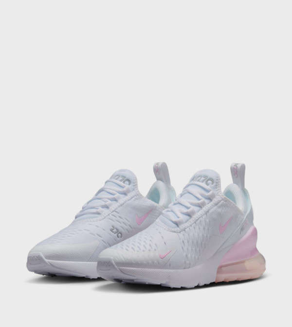 نايك نايكي - أبيض أحذية برقبة منخفضة 