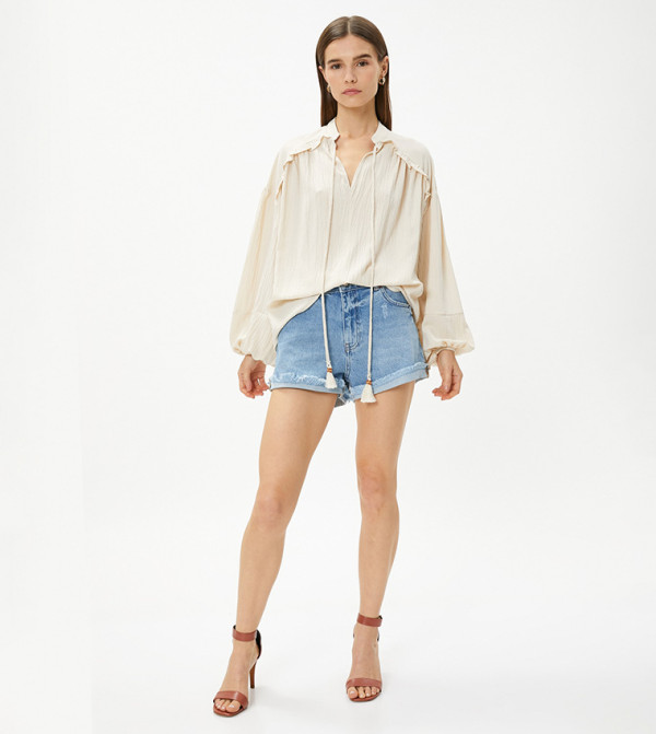 Koton  Clothing - Ecru Tops & Blouses