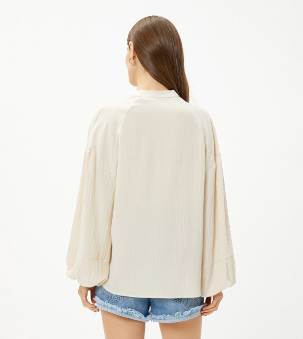 Koton  Clothing - Ecru Tops & Blouses