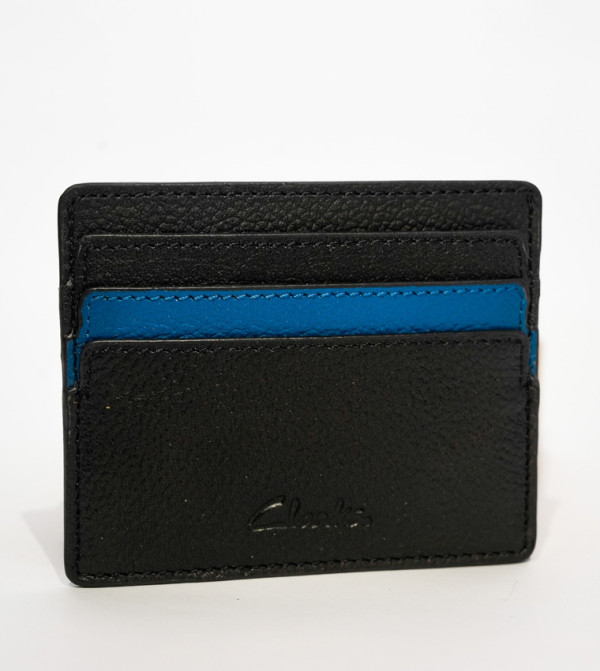 Clarks Small Leather Goods - Black Wallets