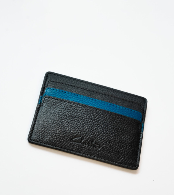 Clarks Small Leather Goods - Black Wallets