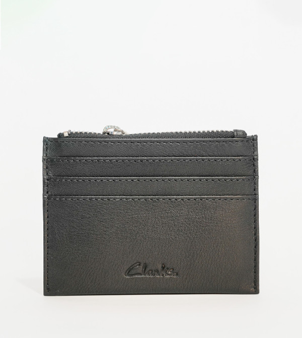Clarks Small Leather Goods - Black Wallets