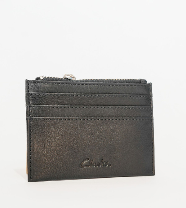 Clarks Small Leather Goods - Black Wallets