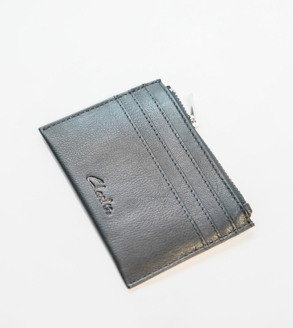 Clarks Small Leather Goods - Black Wallets