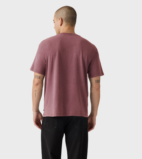 ليفايز  تيشيرتات كاجوال - أحمر  Round Neck T-Shirts