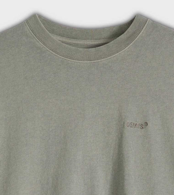 Levi's  Round Neck T-Shirts - Green Round Neck T-Shirts