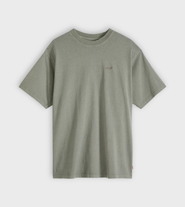 Levi's  Round Neck T-Shirts - Green Round Neck T-Shirts