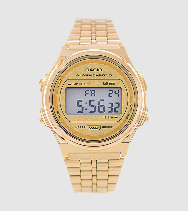 كاسيو  الساعات الذكية - ذهبي Smart & Digital Watches