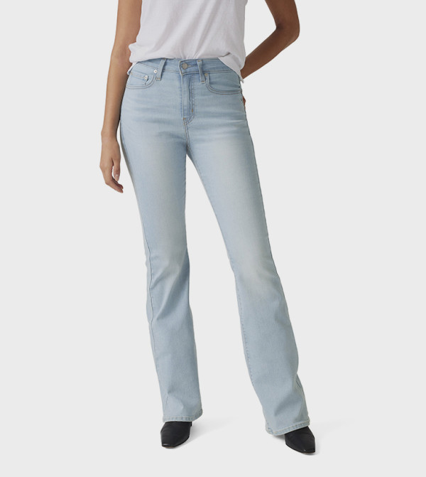 ليفايز  ساق واسعة - أزرق Wide Leg Jeans