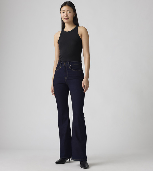 Levi's  Clothing - Navy Wide Leg Jeans