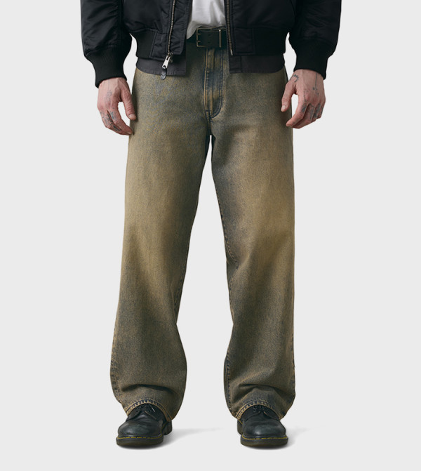 ليفايز  ملابس - بني  Relaxed Jeans