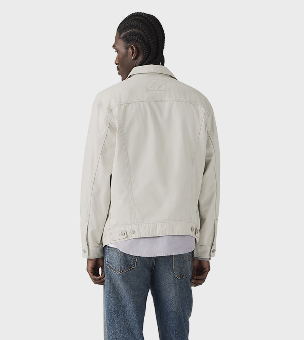 Levi's  Jackets & Coats - White Denim Jackets