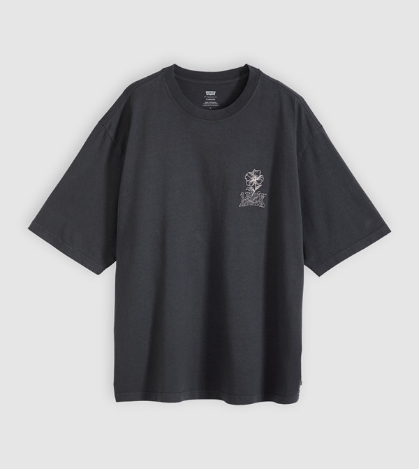Levi's  Clothing - BLACK Round Neck T-Shirts