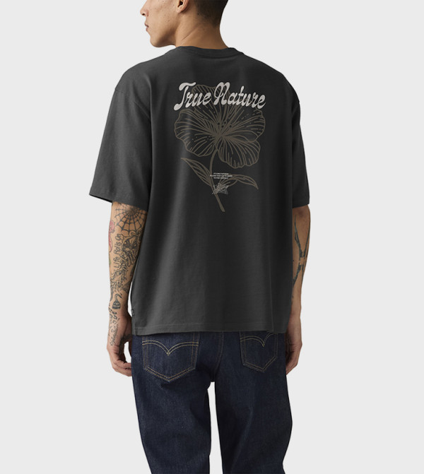 Levi's  Clothing - BLACK Round Neck T-Shirts