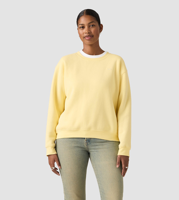 Levi's  Clothing - Yellow Sweatshirts