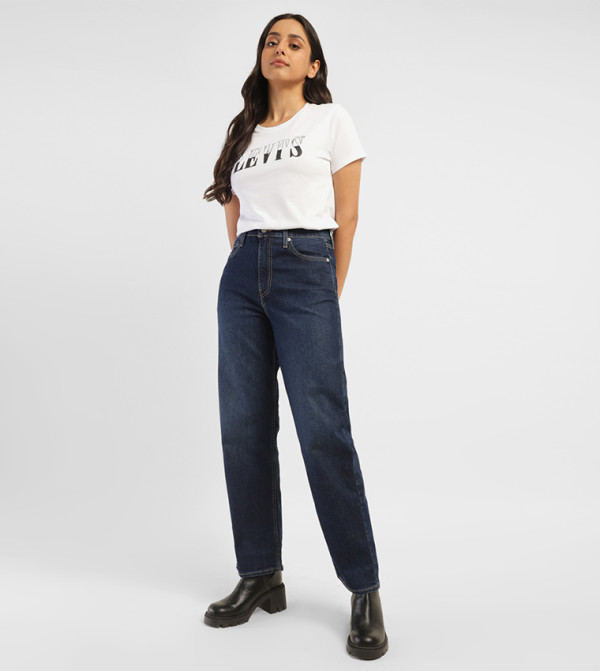 ليفايز ليفايز - أزرق Straight Jeans