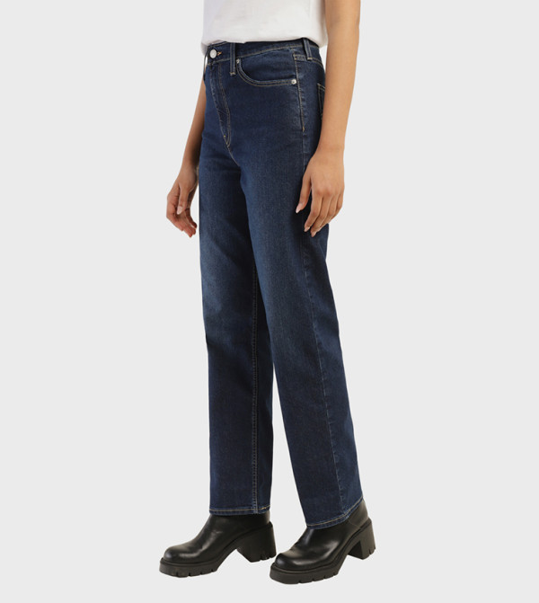 ليفايز ليفايز - أزرق Straight Jeans