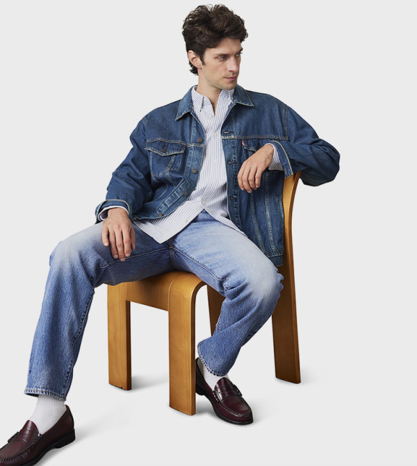 ليفايز  ملابس - أزرق Long Sleeves