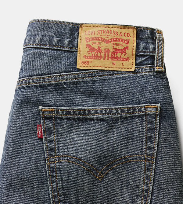 ليفايز  جينزات قصة مستقيمة - أزرق Straight Jeans