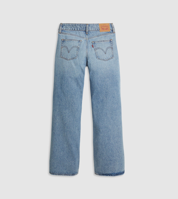 ليفايز  baggy-denim-edit - أزرق Straight Jeans