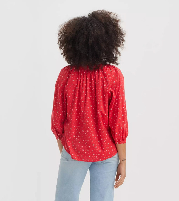 Levi's Clothing - Red Tops & Blouses
