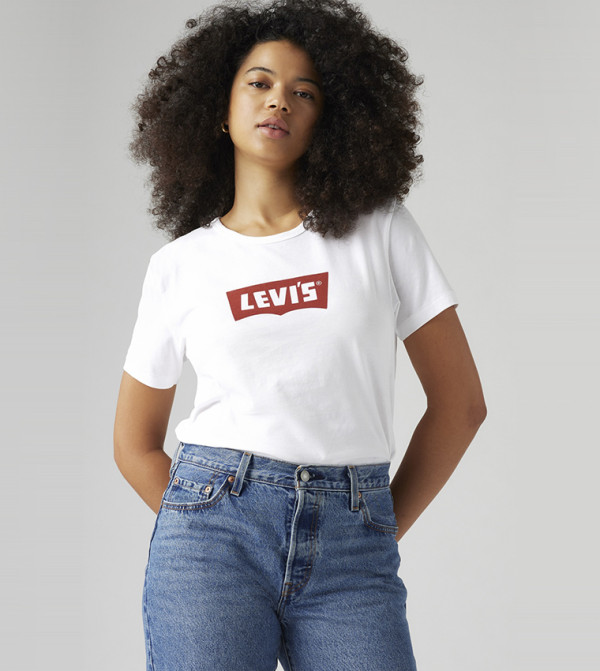 Levi's Levi's - White Short Sleeve T-Shirts