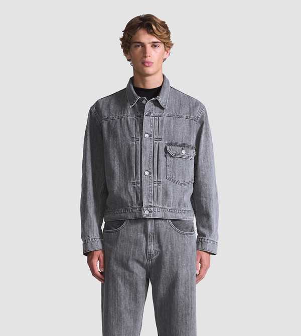 ليفايز ليفايز - أزرق جاكيتات دنيم