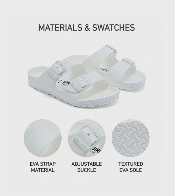 بيركنستوك بيركنستوك - أبيض  صنادل كاجوال