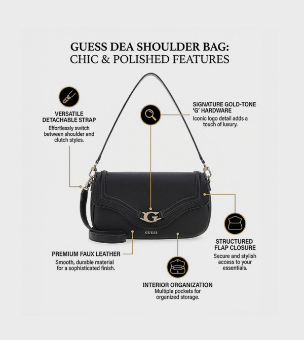 Guess Guess - Black Shoulder bags