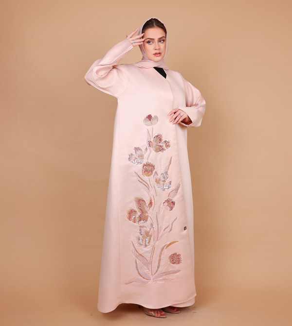 اكسا أيكسا - وردي Abayas