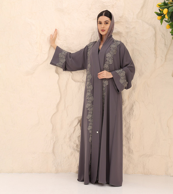 اكسا أيكسا - رمادي Abayas