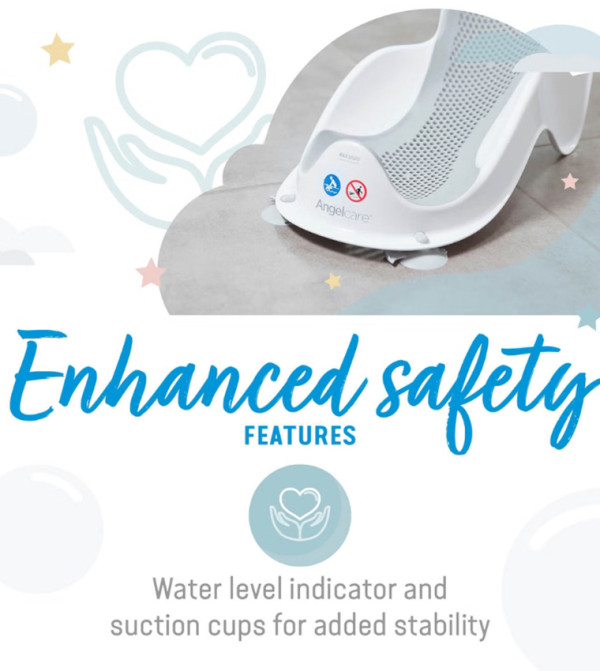 Angelcare Angelcare - Grey Bath Tub & Bathers