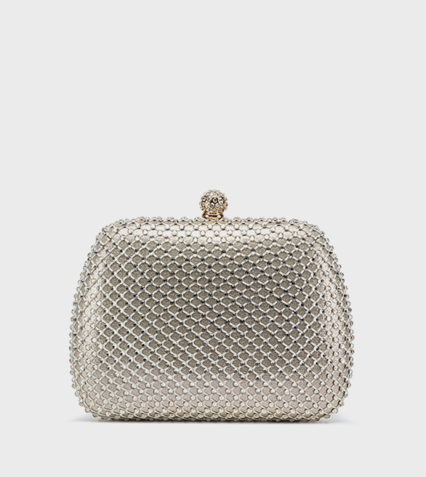Fyor  Bags - Grey Clutches