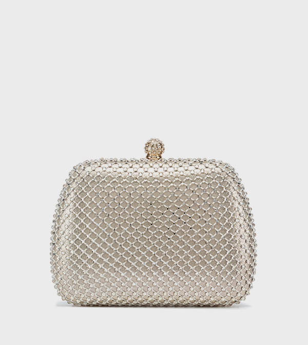 Fyor  Bags - Grey Clutches