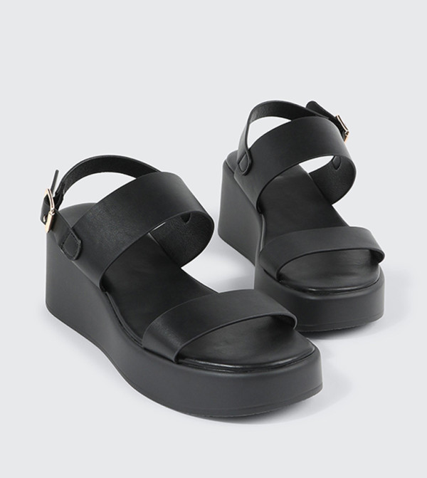 Ardene Ardene - BLACK Wedges
